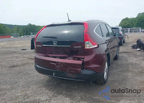 2012 Honda Cr-V Ex-L из США, поврежденный, VIN 5J6RM4H76CL068837